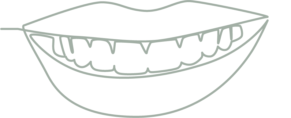 Illustration d'un sourire à pleines dents